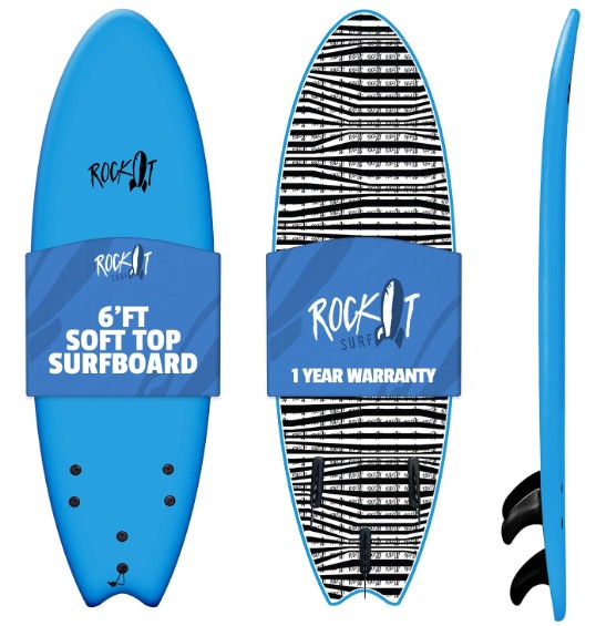 Rock-It Alberto foam surfboard